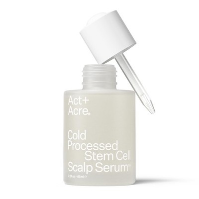 Act+Acre Cold Processed Stem Cell Scalp Serum | For Thicker, Fuller Looking H...
