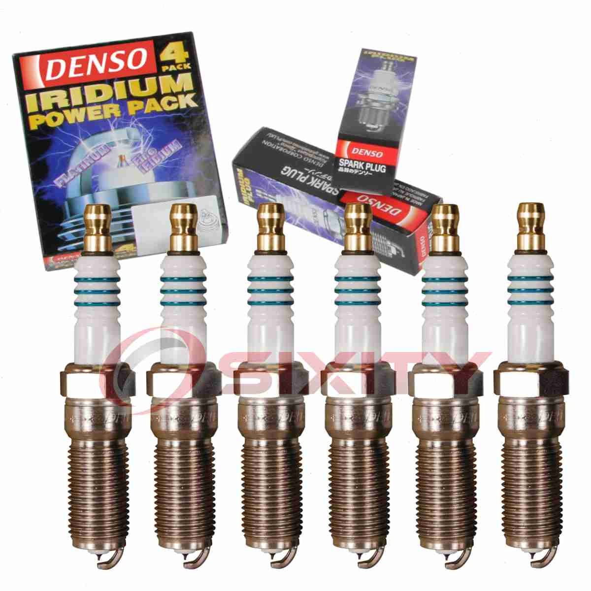6 pc DENSO 5340 Iridium Power Spark Plugs for ITV22 6510 12642791 Ignition lx