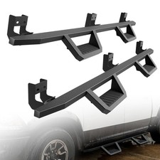 Fits 2010-2024 Dodge Ram 2500 3500 Crew Cab Running Board Step Bars Nerf Bars