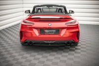 Maxton Design Diffusor Flaps Passend FüR BMW Z4 M-Paket G29 Schwarz Hochglanz