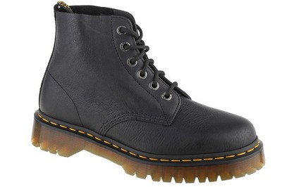Bovver Stiefel Unisex, Dr. Martens 101 Bex, Schwarz