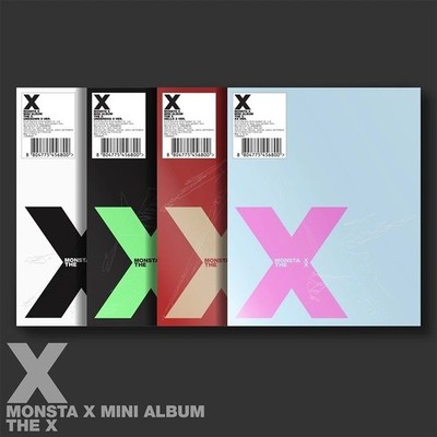 MONSTA X [THE X] 13th Mini Album 4 Ver SET/4CD+4 Buch+4 Foto+8 Karte+4 POB+GIFT