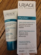 Uriage Hyseac Mat Matifying Emulsion 40ml (1.35fl oz) exp 11/26 as pictured
