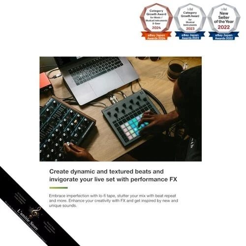 Novation CIRCUIT RHYTHM Sampler Sequenzer Japan Brandneu - Bild 4 von 4