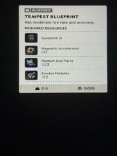 ARC RAIDERS ~ Tempest Blueprint VERY RARE ~ USA SELLER