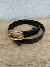 Celine Women Wallet Vintage Carriage Buckle Belt 65Cm Limited Edition VHTF Elega