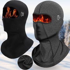 Winter Balaclava Ski Full Face Mask Windproof Fleece Neck Warm for Cold Weather