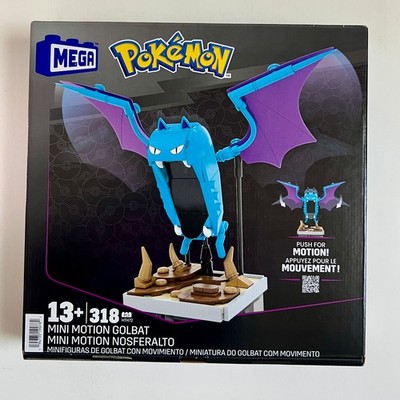 MEGA Pokemon Mini Motion Golbat Bat Figure Building Set (HTH72) SEALED