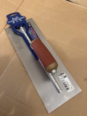 Marshalltown MPB14SSD Pre-Worn PermaShape  Finishing S/S Trowel DuraSoft  Hand