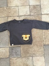 Next Wild At Heat Grey Long Sleeved Top Age 12/18 Months Great Condition
