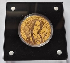 GOLDM&Uuml;NZE - GINEVRA DE BENCI - 999 GOLD - GOLDBARREN - 40 MM - PP