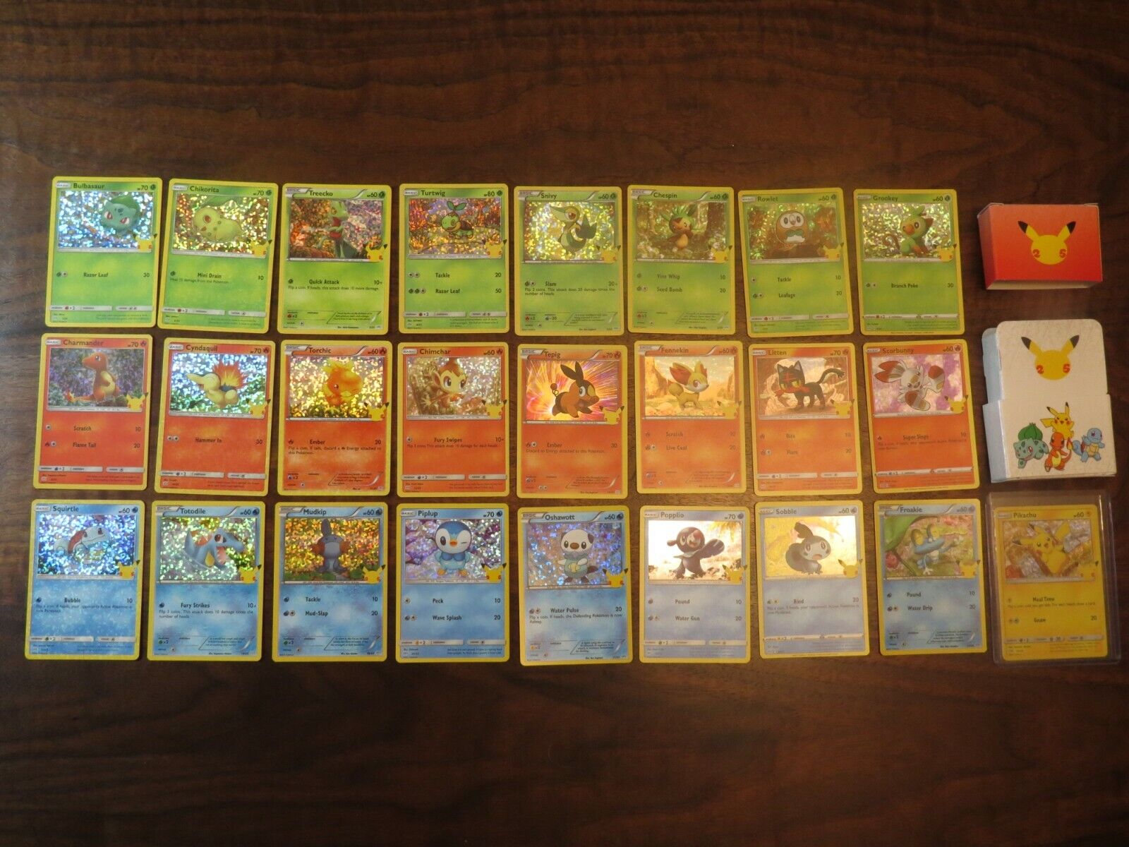 25th Anniversary McDonald's Promo Complete Master Set (50/50) 2021