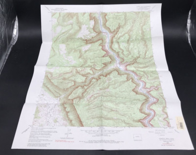 1973 Juanita Arch Colorado Quadrangle Geological Survey Topo Map 22'' x 27'' USGS