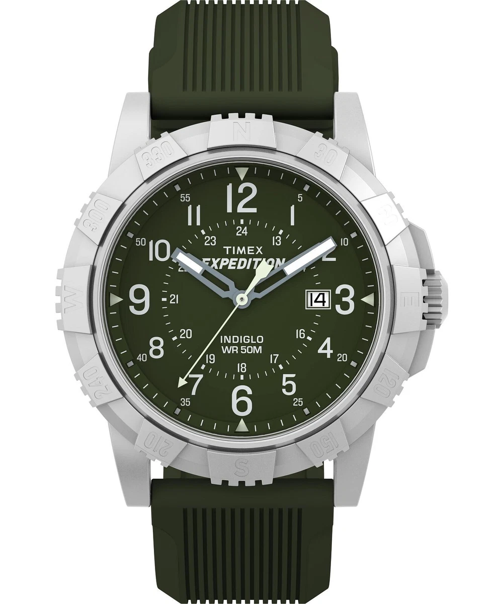 Timex Orologio Uomo Al Quarzo Solare - Cinturino Acciaio TW2Y30100VQ