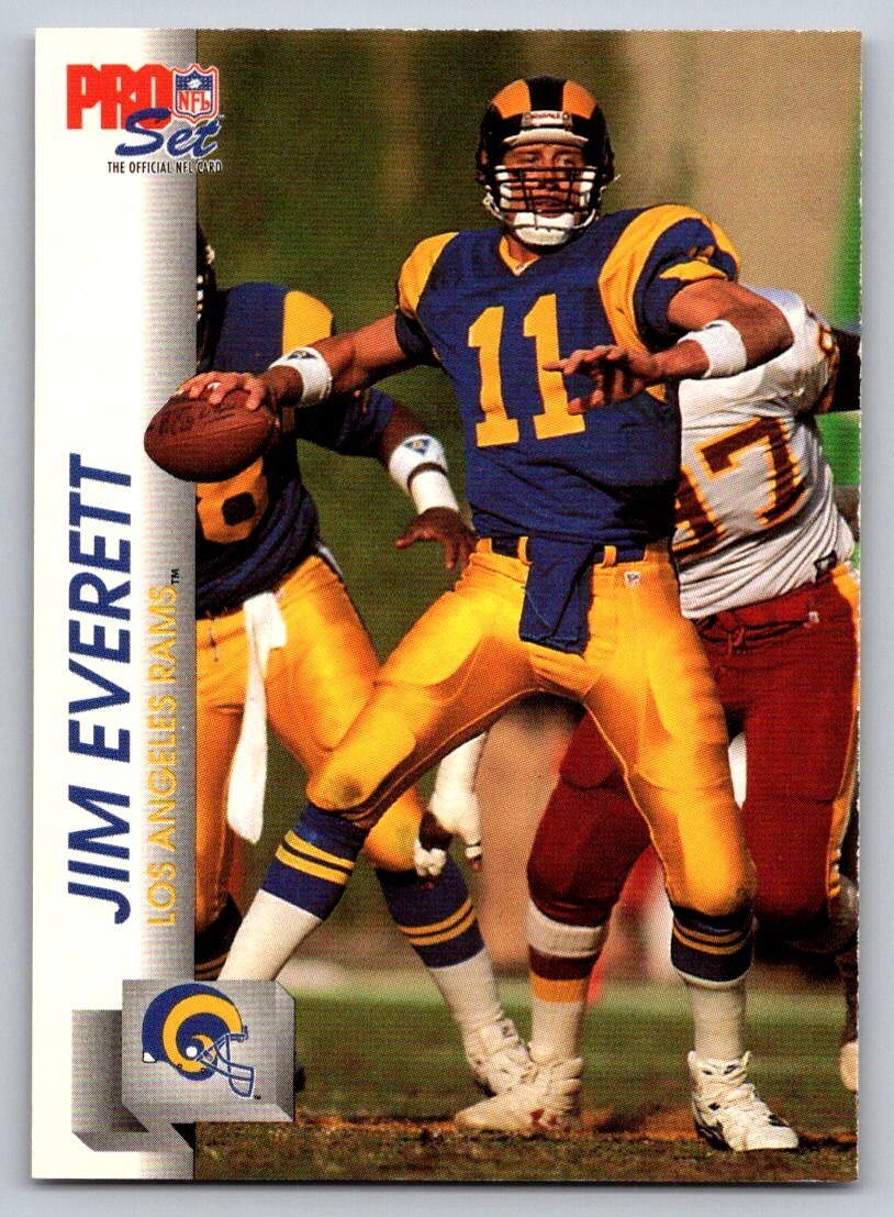 1992 Pro Set - Jim Everett #547