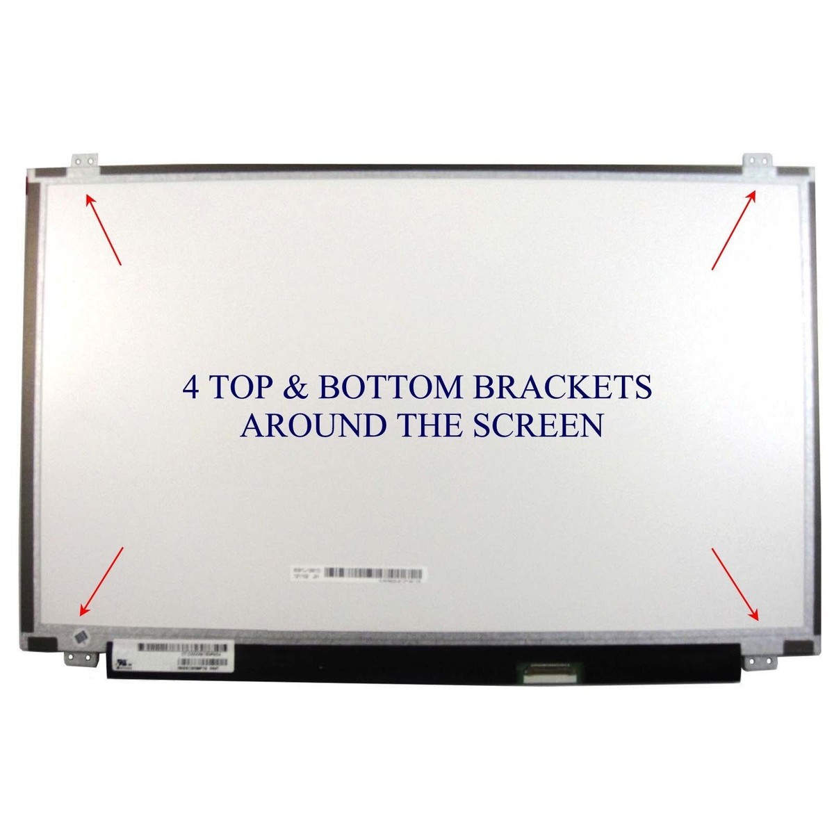 15.6" Full HD LED LCD Screen Replacement For Toshiba Satellite P55 Laptop – Matte Finish