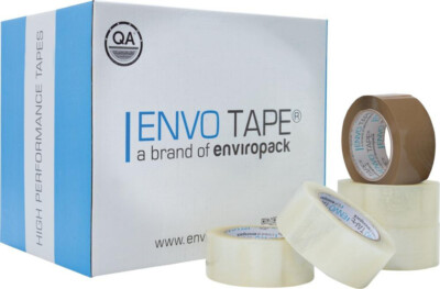 WerkzeugHERO PP Packband envo tape 5400 transp. 66m x 48mm ( Inh.6 Rolle )