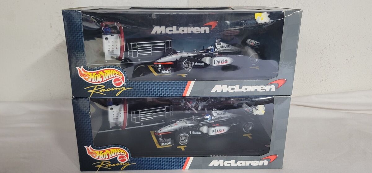 2024-25 秋冬新作 McLaren Wheels Hot Mercedes David & #1 Hakkinen Mika MP4-14 レーシングカー