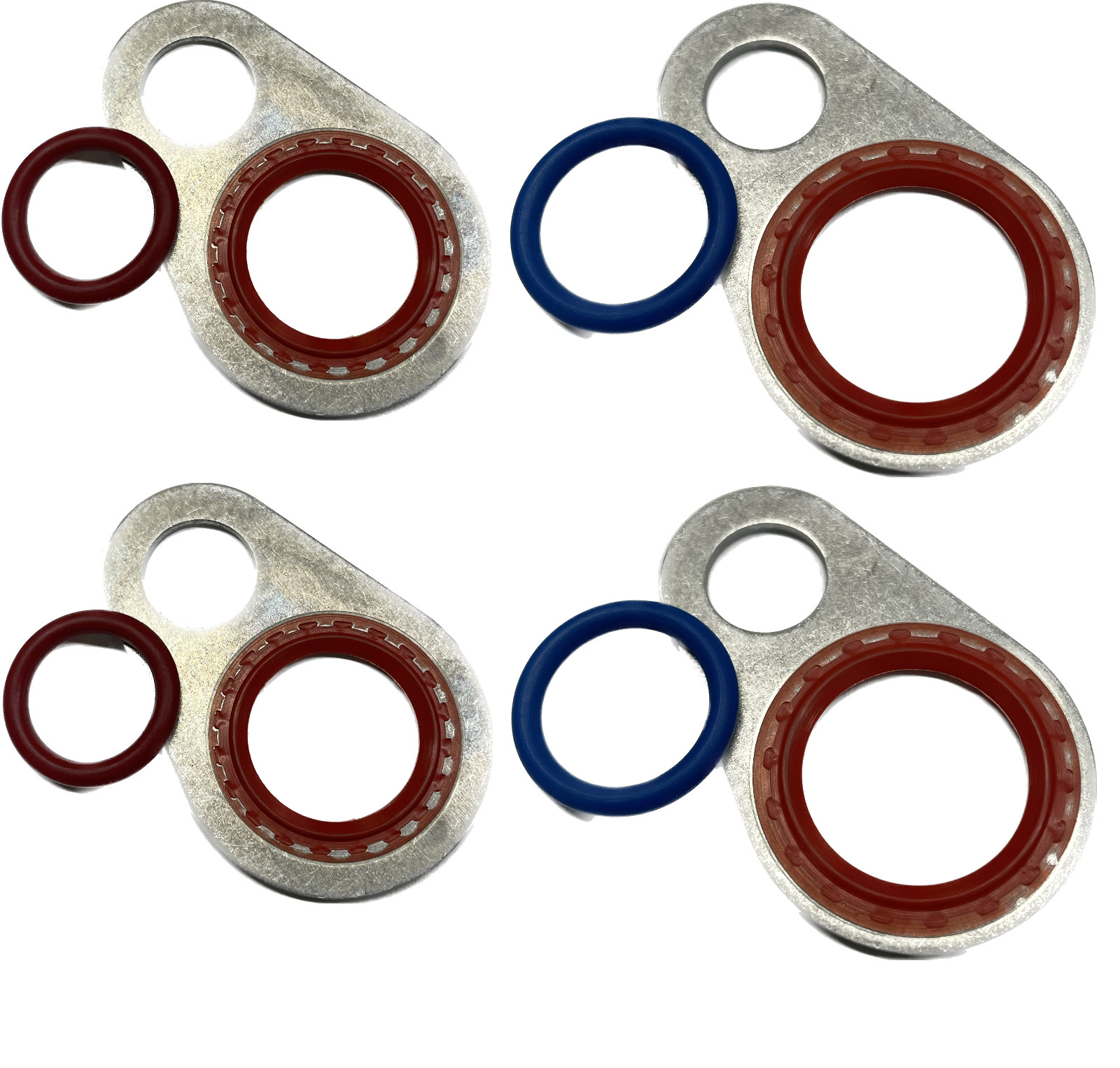 NEW OEM Ford Motorcraft 1/2 AND 5/8 Seal O-Ring Gasket TWO EACH - FOUR TOTAL