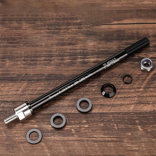 Aluminum alloy bicycle trailer axle adapter 160 178 mm thru axle simple M