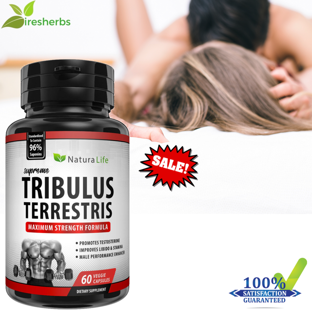 Tribulus Terrestris TESTO Boost Male Sexual Performance Libido Enhancer
