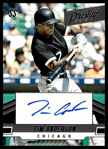 2019 Panini Chronicles Prestige Autographs Tim Anderson Auto Chicago White Sox - Picture 1 of 2
