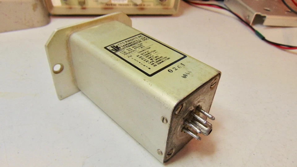 1 MHz CTS Knights crystal oscillator standard oven JK Products Tested - Image 3 of 4