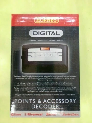 Comandi digitali digitale Hornby per il modellismo ferroviario