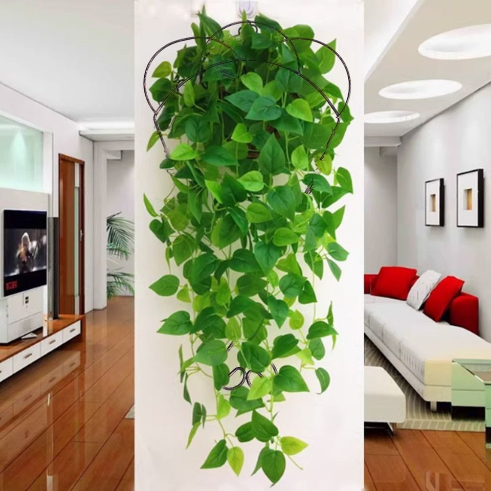 Flower Pot Hanging Wall Basket Metal Hanging Basket Pot Home Garden eBay