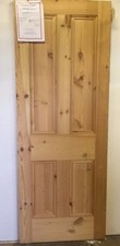 40mm PINE Victorian 4P 4 Four Panel Fire Door FD30 internal door Beautiful 