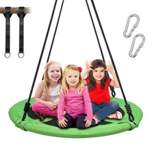 700lb 40 Inch Saucer Tree Swing for Kids Adults 900D Oxford Waterproof Outdoor