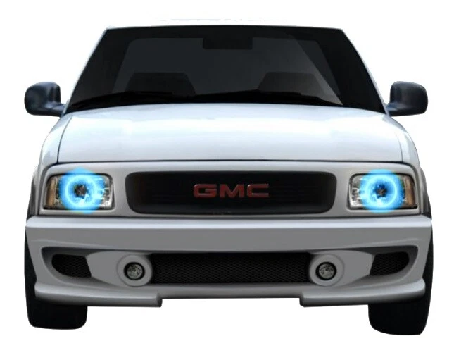Kit Halo LED Ojo de Ángel RGB con Control Remoto RF para Faros GMC Sonoma 1994-1997 Foto 4 de 4