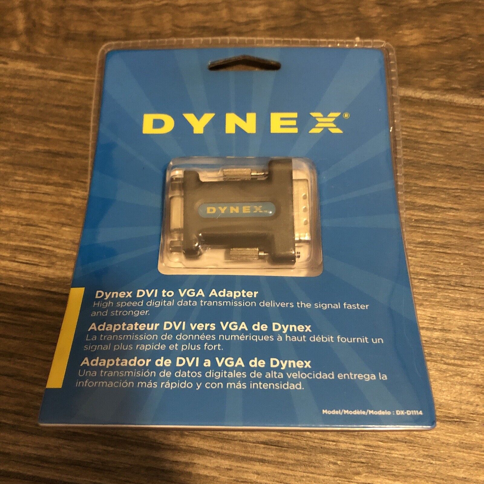 Dynex DVI-A Male to VGA 15-pin Female Video Adapter Converter for PC Monitor