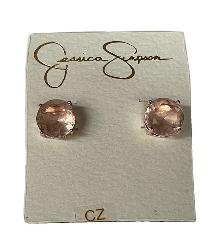 Jessica Simpson Rose Gold Watch Necklace And Earrings | eBay display picture 1