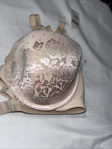 Soma Bra Size 34B Stunning Support Posture Beige Lined Cups Underwire EUC - Picture 3 of 3
