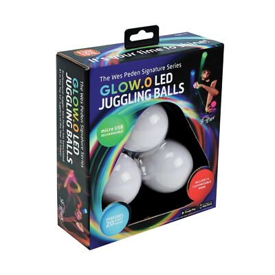 Fun in Motion LED Juggling Balls Glow Balls – Unique Glow.0 Technology ...