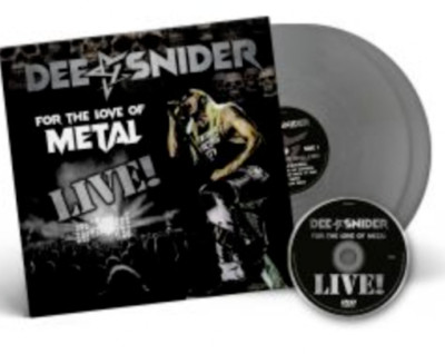 Dee Snider (Twisted Sister) - For the Love of Metal 2 Silver Vinyl + DVD  200 WW