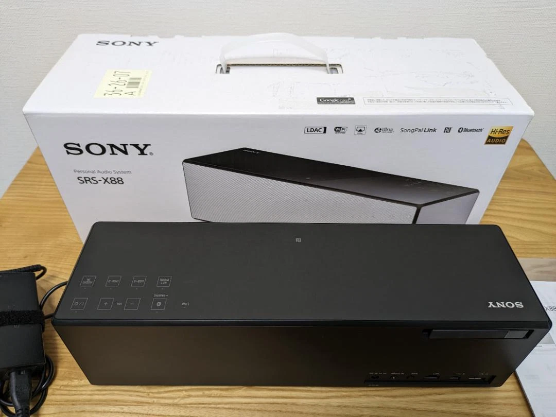 Sony SRS-X88 B high-resolution speaker used