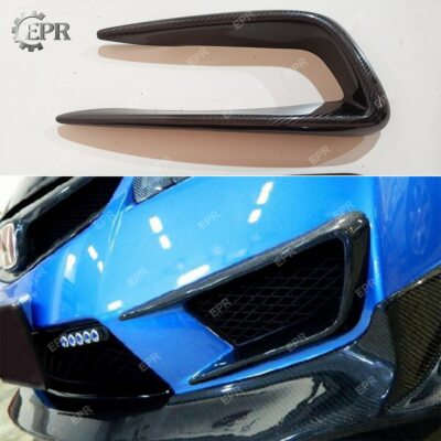 For Honda Civic 8TH GEN FD2 Carbon Fiber Front Bumper Air Vents Ducts  Bodykits