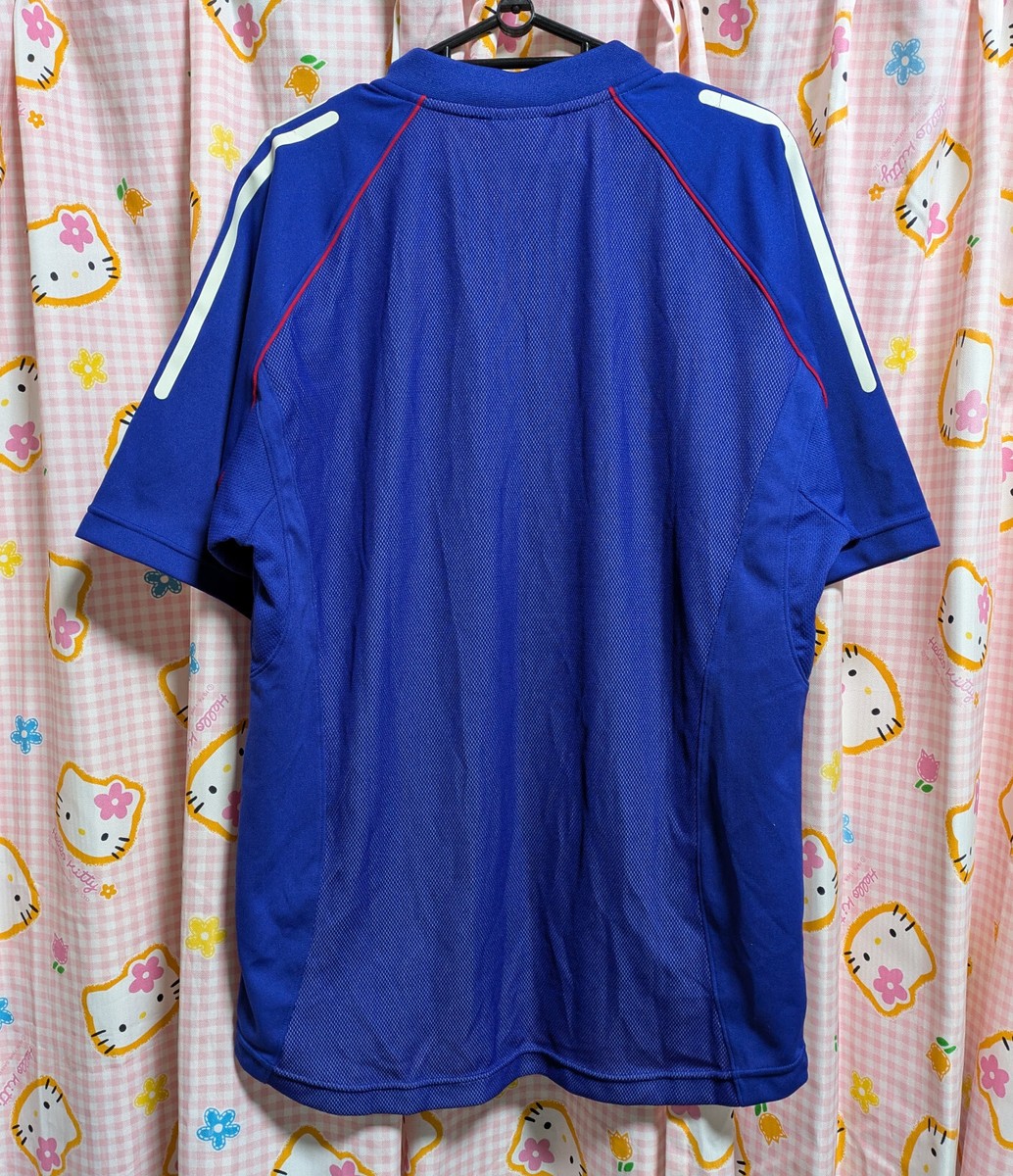 JFAサッカーウェア JFA Japan Soccer Jersey Mens Medium Black Blue Short Sleeve