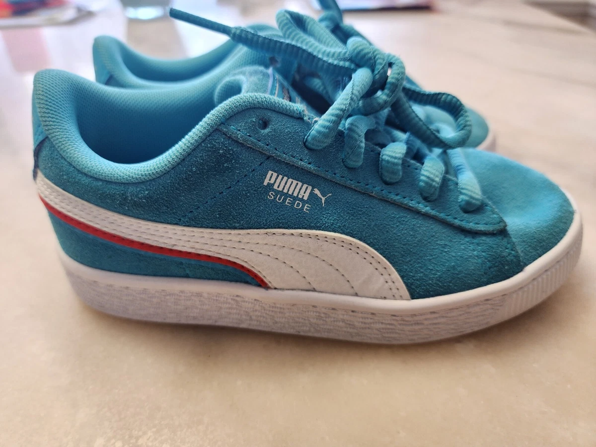 Turquoise shop puma suede