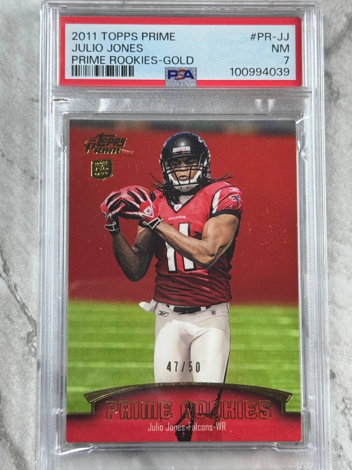 Julio Jones Topps Prime Prime Rookies #PRJJ Gold