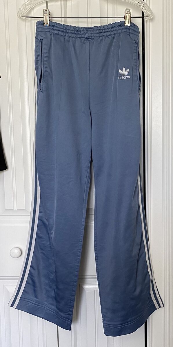 Vintage Adidas Track Pants Trefoil Size Large Blue Made in Vintage Adidas Track Pants Trefoil Size Large Blue Made in