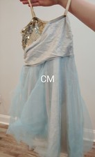 medium child dance costume lyrical or ballet blue