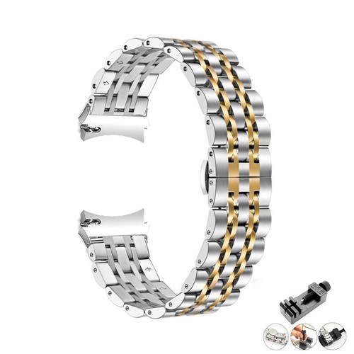 Nuovo cinturino metallo acciaio inox per Samsung Galaxy Watch 5/Pro/4/3 - Foto 5 di 24