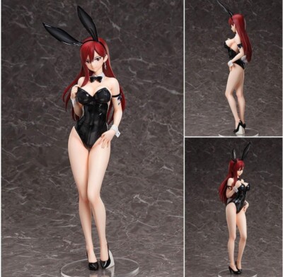 B-STYLE FAIRY TAIL Erza Scarlet Barefoot Bunny Ver. 1/4 Complete Figure Japan