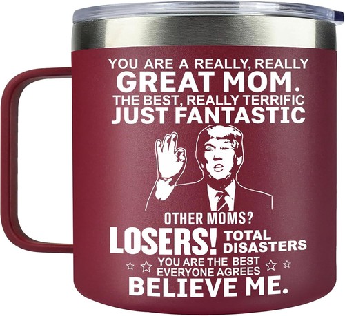 Mothers Day Mom Gifts from Daughter Son-14 OZ Funny Coffee Mug, Special Funny Gi