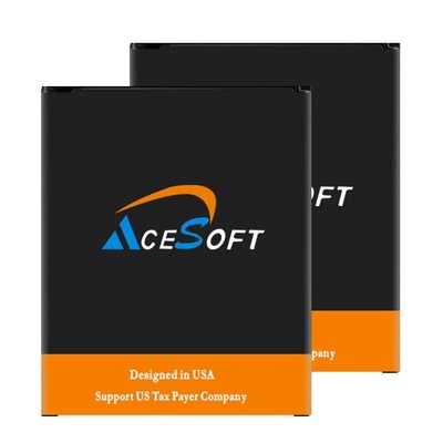 AceSoft 2x 5070mAh Rechargeable Battery for Samsung Galaxy J7 SM-J700T1 ...
