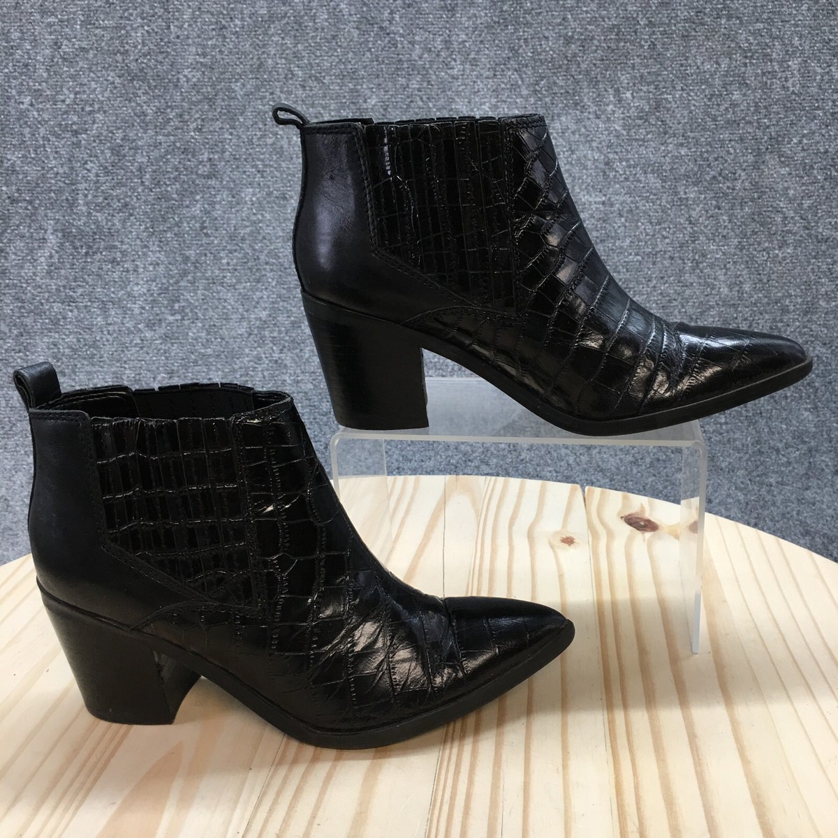Block Heel Fashion Marc Fisher Retire Booties Marc Fisher Boots