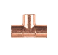 Mueller Streamline W 64031 Copper Tee 3/4x3/4x3/4 Sweat Dia. in. (Pack of 5)